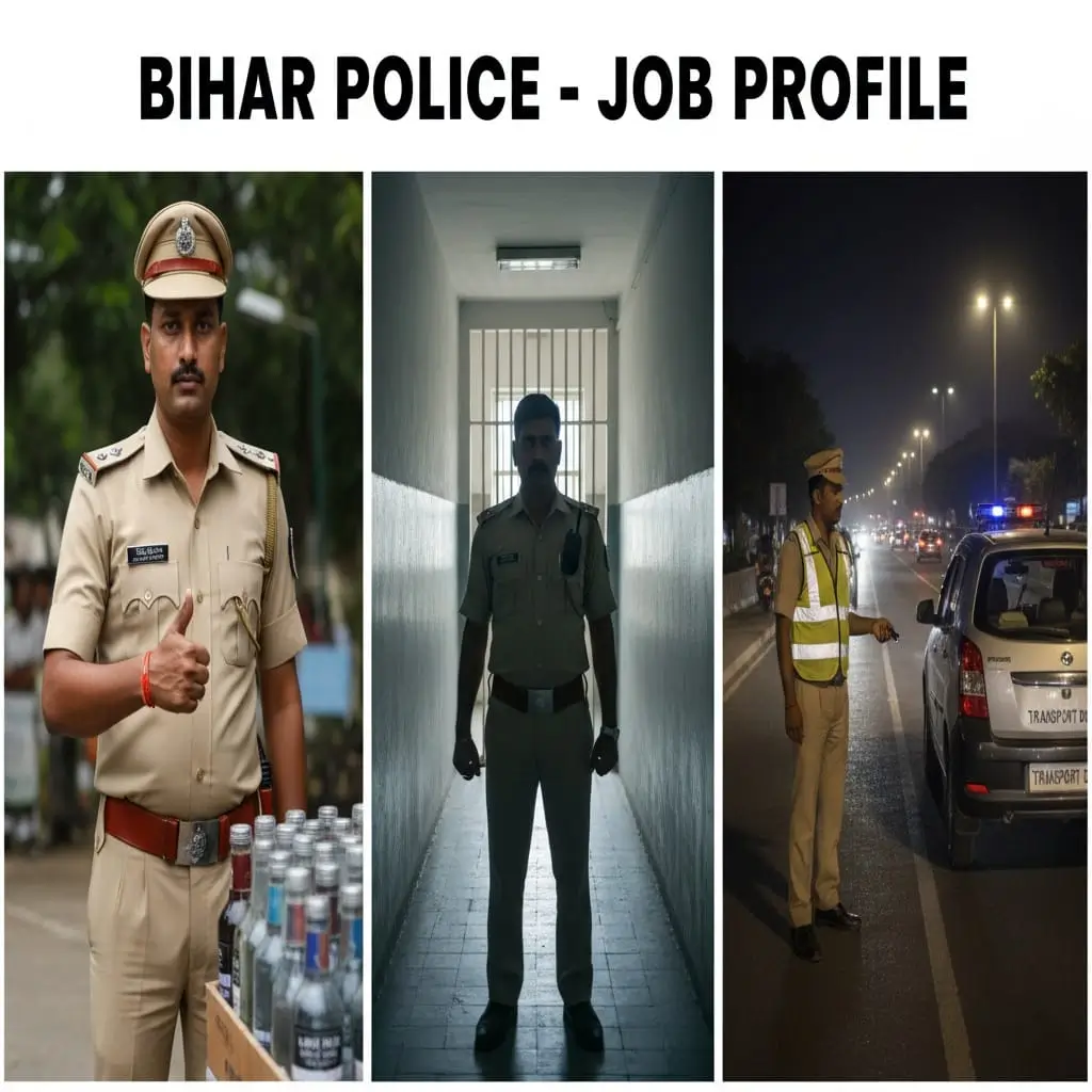 Bihar Police Job Profile