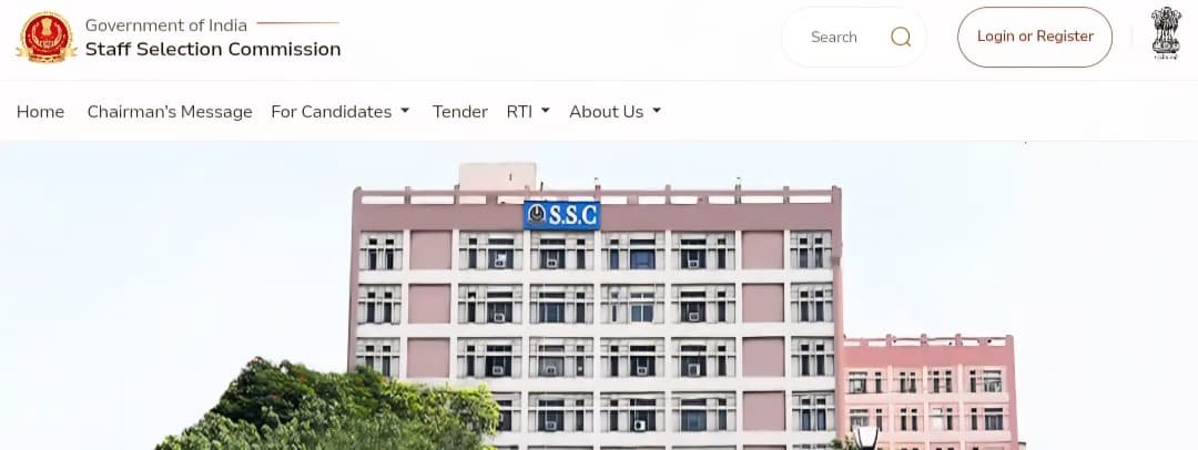 SSC Official Website