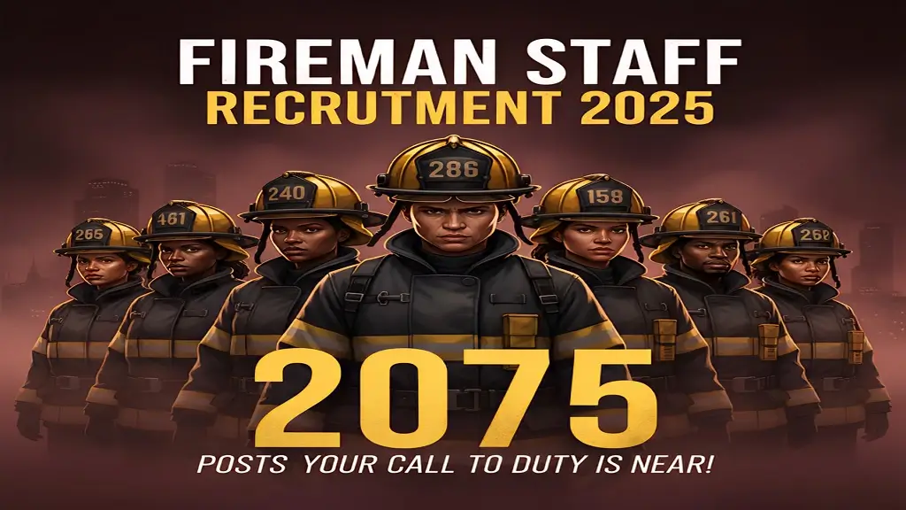 Fireman Vacancy 2025