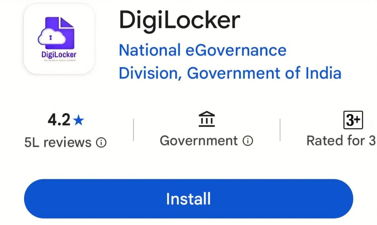 Digilocker App